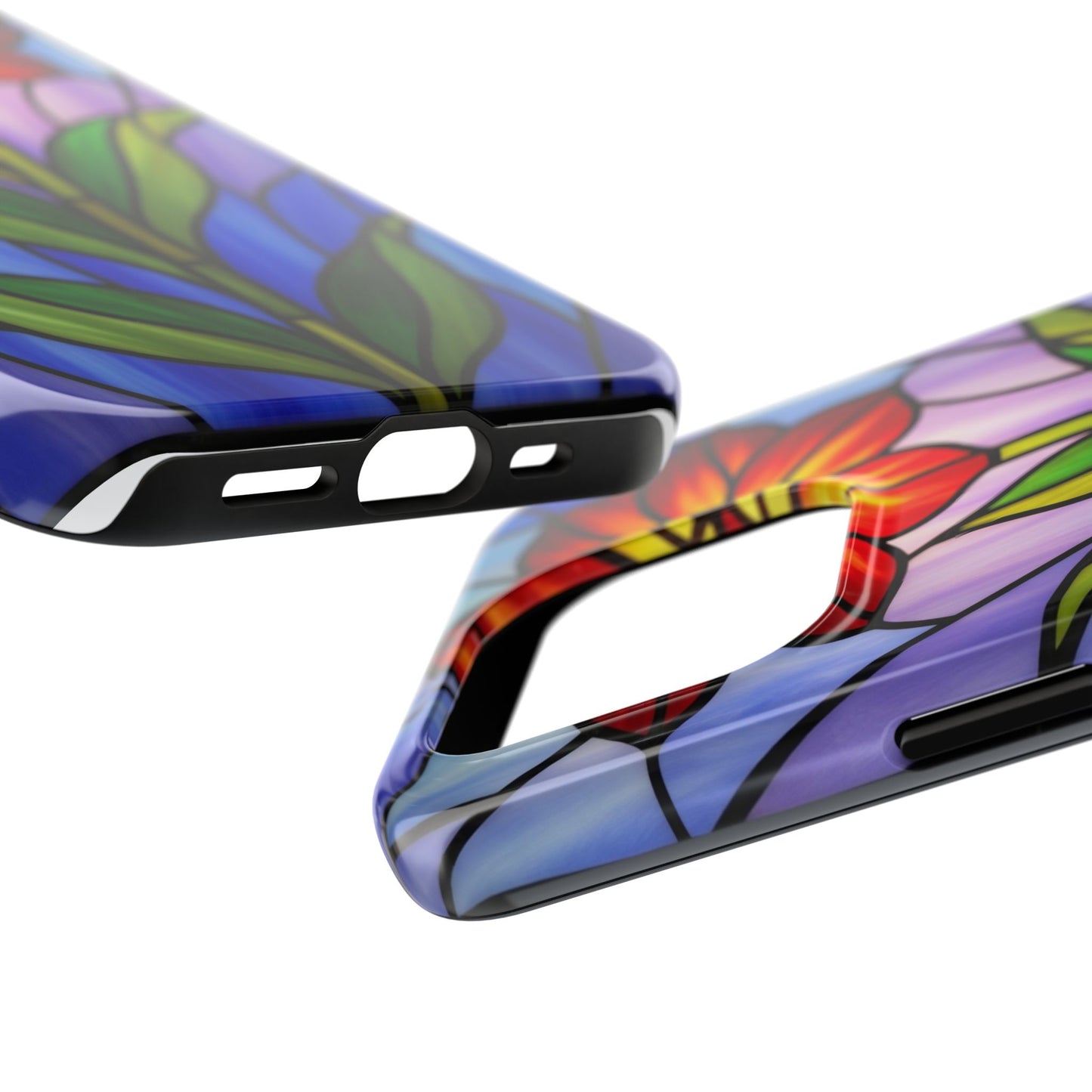 Vibrant Floral Phone Case | Tough Phone Cases for Flower Lovers, Durable Design, Gift for Her, Phone Accessories, Spring Decor