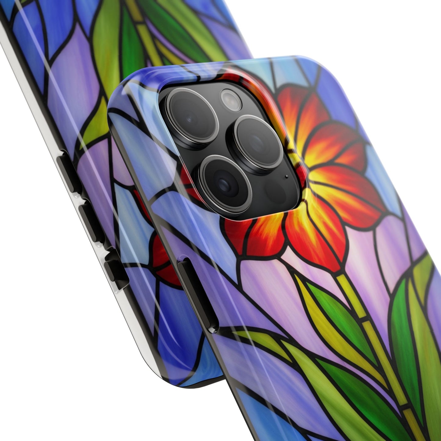 Vibrant Floral Phone Case | Tough Phone Cases for Flower Lovers, Durable Design, Gift for Her, Phone Accessories, Spring Decor
