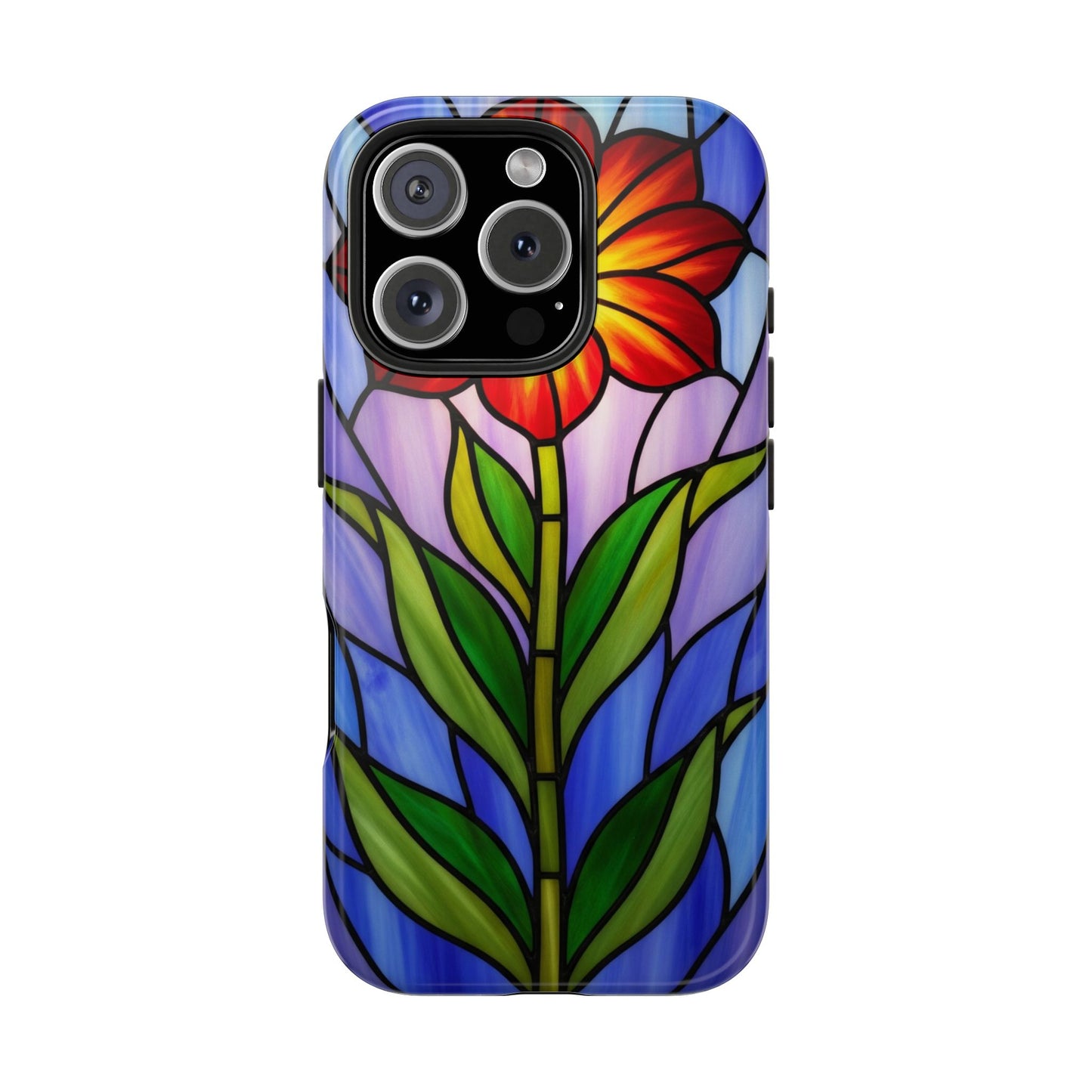 Vibrant Floral Phone Case | Tough Phone Cases for Flower Lovers, Durable Design, Gift for Her, Phone Accessories, Spring Decor