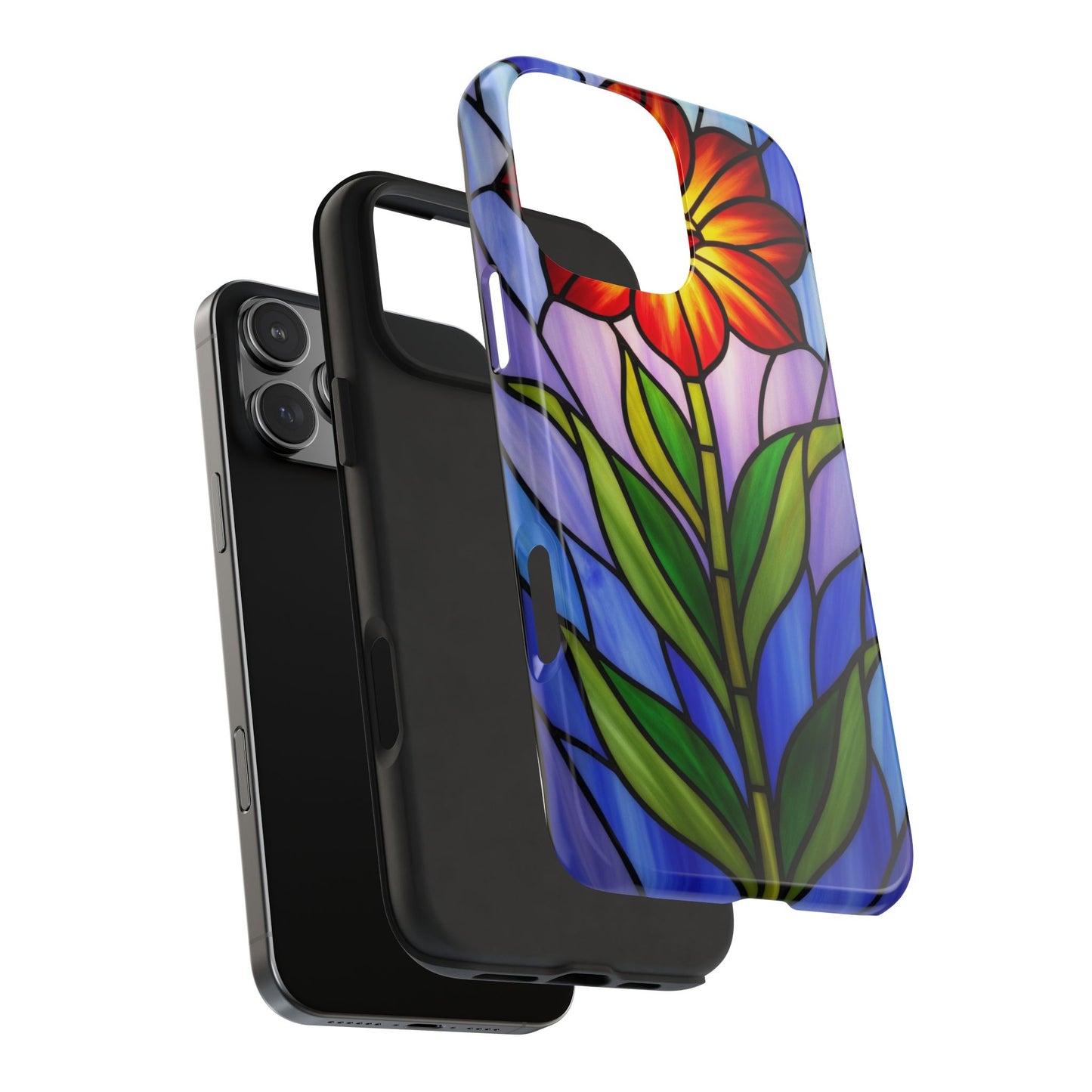 Vibrant Floral Phone Case | Tough Phone Cases for Flower Lovers, Durable Design, Gift for Her, Phone Accessories, Spring Decor