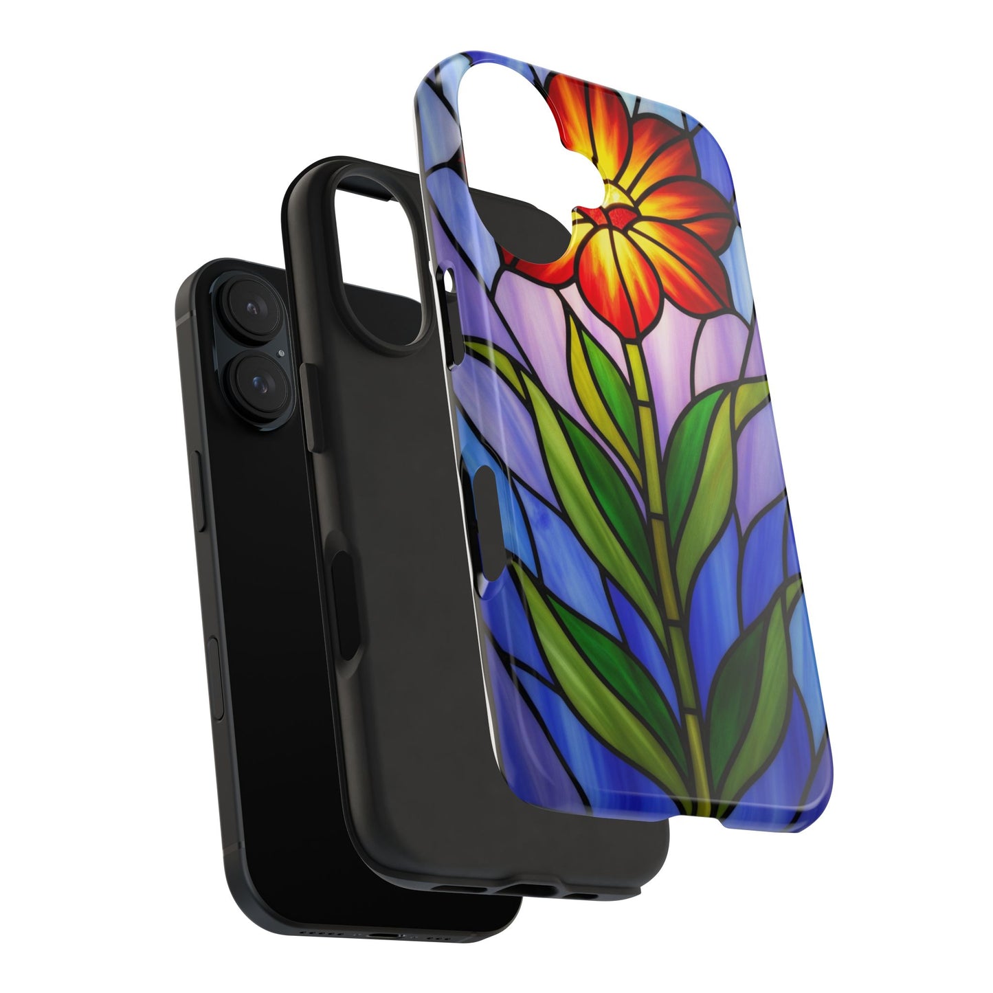 Vibrant Floral Phone Case | Tough Phone Cases for Flower Lovers, Durable Design, Gift for Her, Phone Accessories, Spring Decor