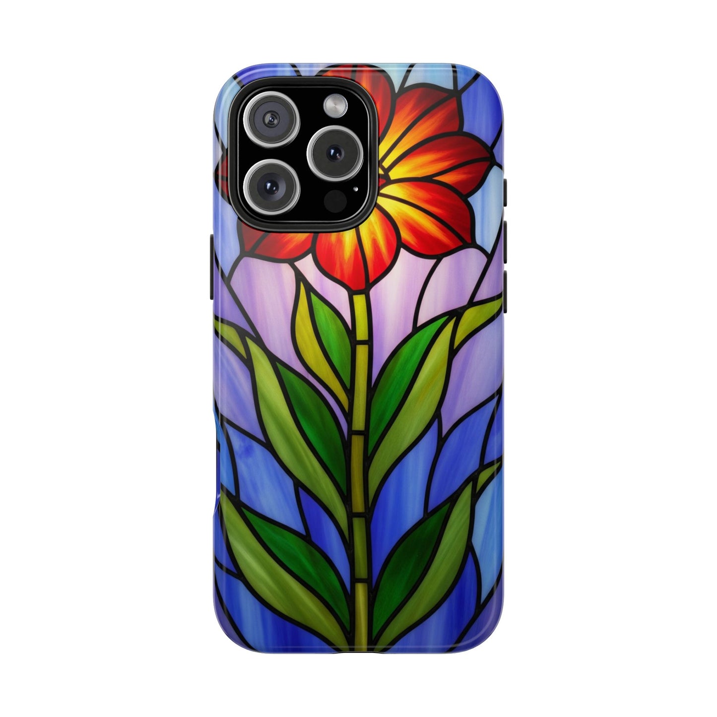 Vibrant Floral Phone Case | Tough Phone Cases for Flower Lovers, Durable Design, Gift for Her, Phone Accessories, Spring Decor