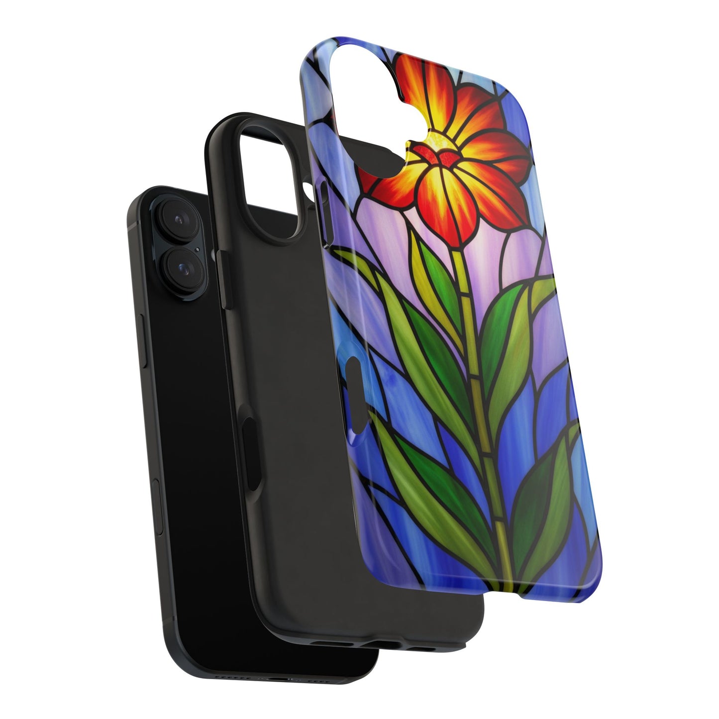 Vibrant Floral Phone Case | Tough Phone Cases for Flower Lovers, Durable Design, Gift for Her, Phone Accessories, Spring Decor