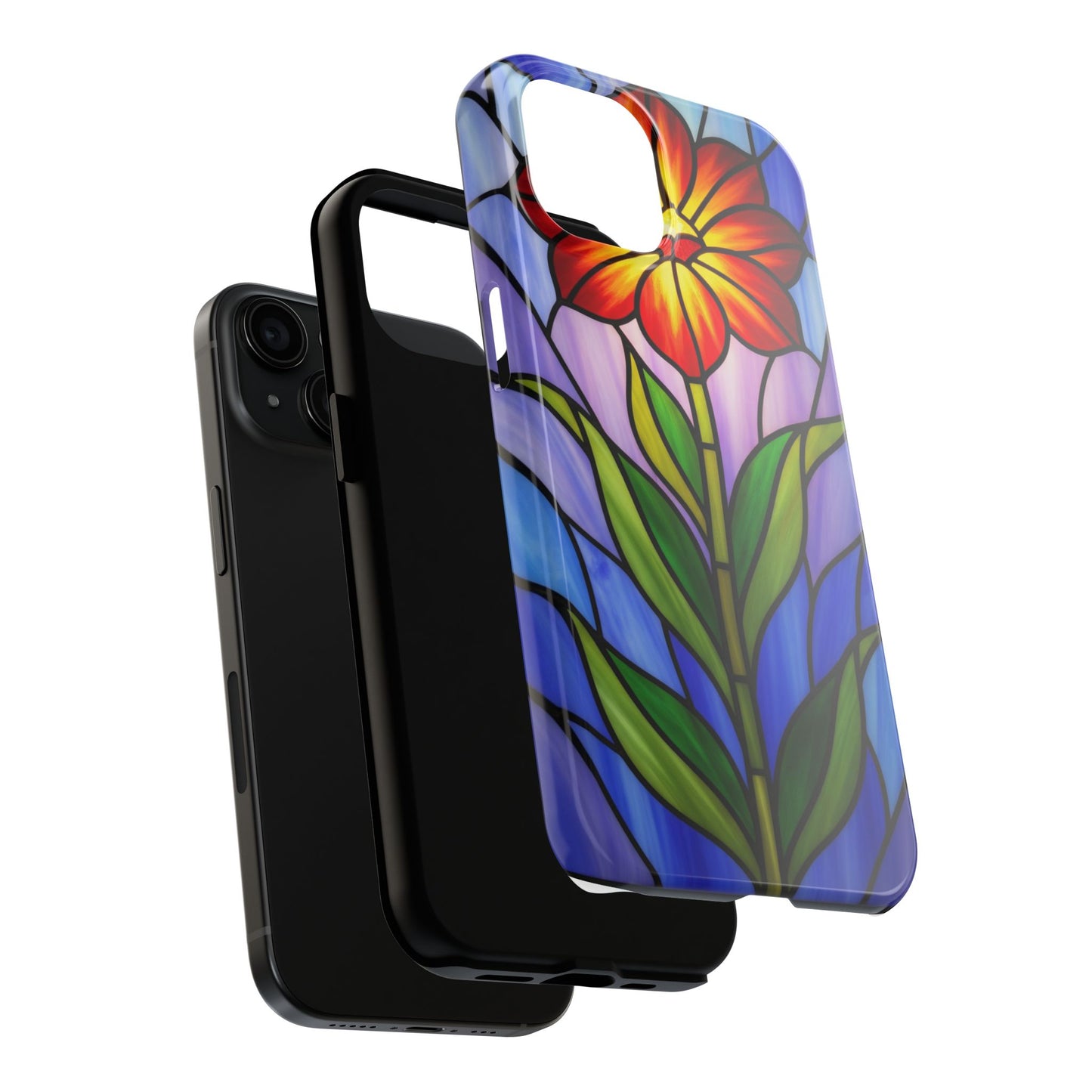 Vibrant Floral Phone Case | Tough Phone Cases for Flower Lovers, Durable Design, Gift for Her, Phone Accessories, Spring Decor