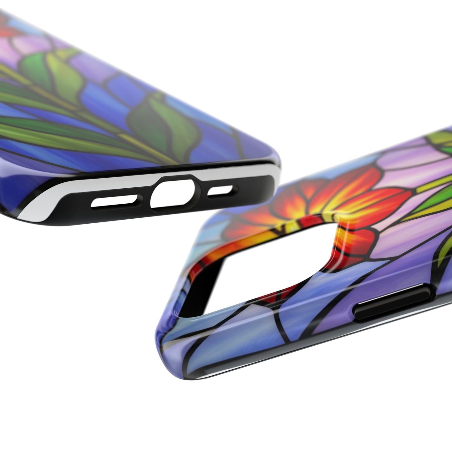 Vibrant Floral Phone Case | Tough Phone Cases for Flower Lovers, Durable Design, Gift for Her, Phone Accessories, Spring Decor