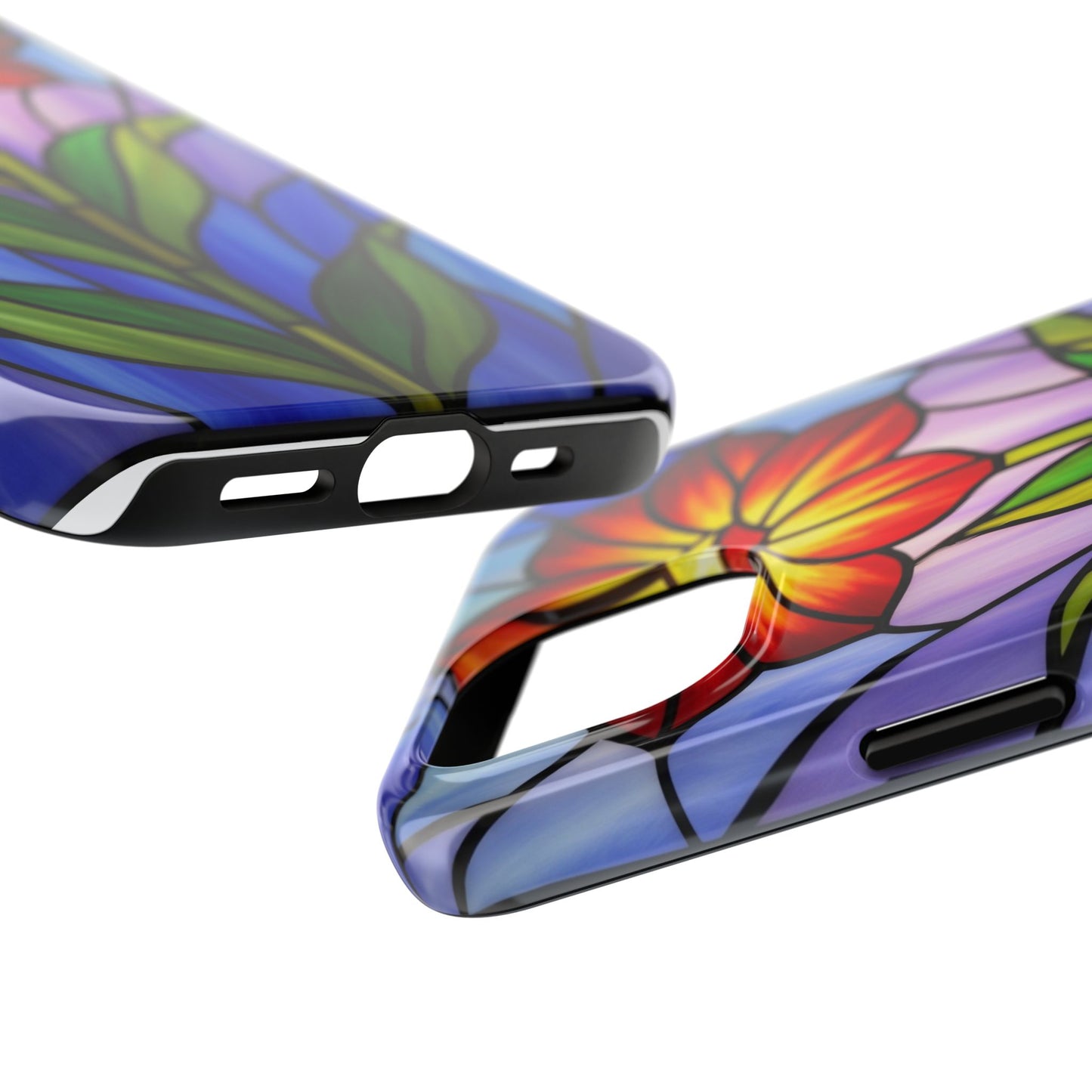 Vibrant Floral Phone Case | Tough Phone Cases for Flower Lovers, Durable Design, Gift for Her, Phone Accessories, Spring Decor