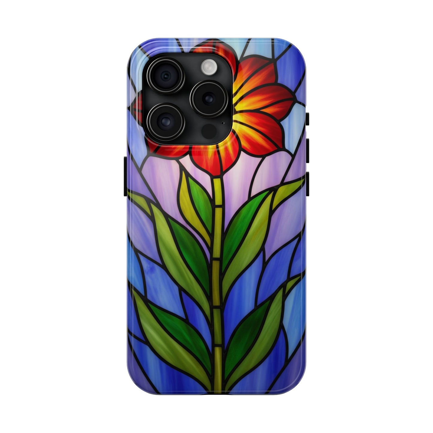 Vibrant Floral Phone Case | Tough Phone Cases for Flower Lovers, Durable Design, Gift for Her, Phone Accessories, Spring Decor