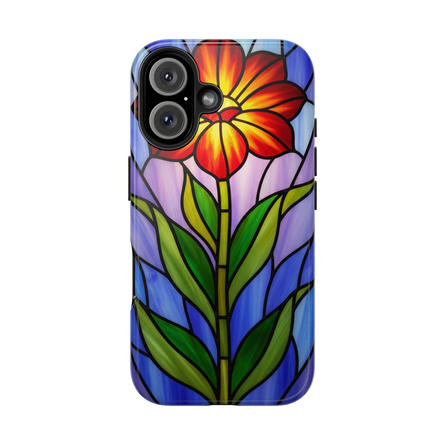 Vibrant Floral Phone Case | Tough Phone Cases for Flower Lovers, Durable Design, Gift for Her, Phone Accessories, Spring Decor